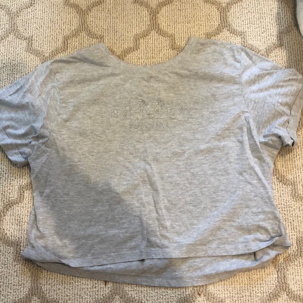 Cropped San Francisco t shirt